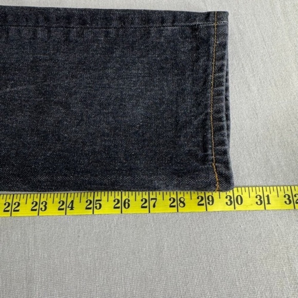 Levis 501 Black Wash Jeans Mens 34 - Picture 11 of 12